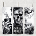 "Social Anxiety" Tumbler - I Just Don't Like People