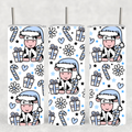 "Merry Moo Christmas" Kids Tumbler