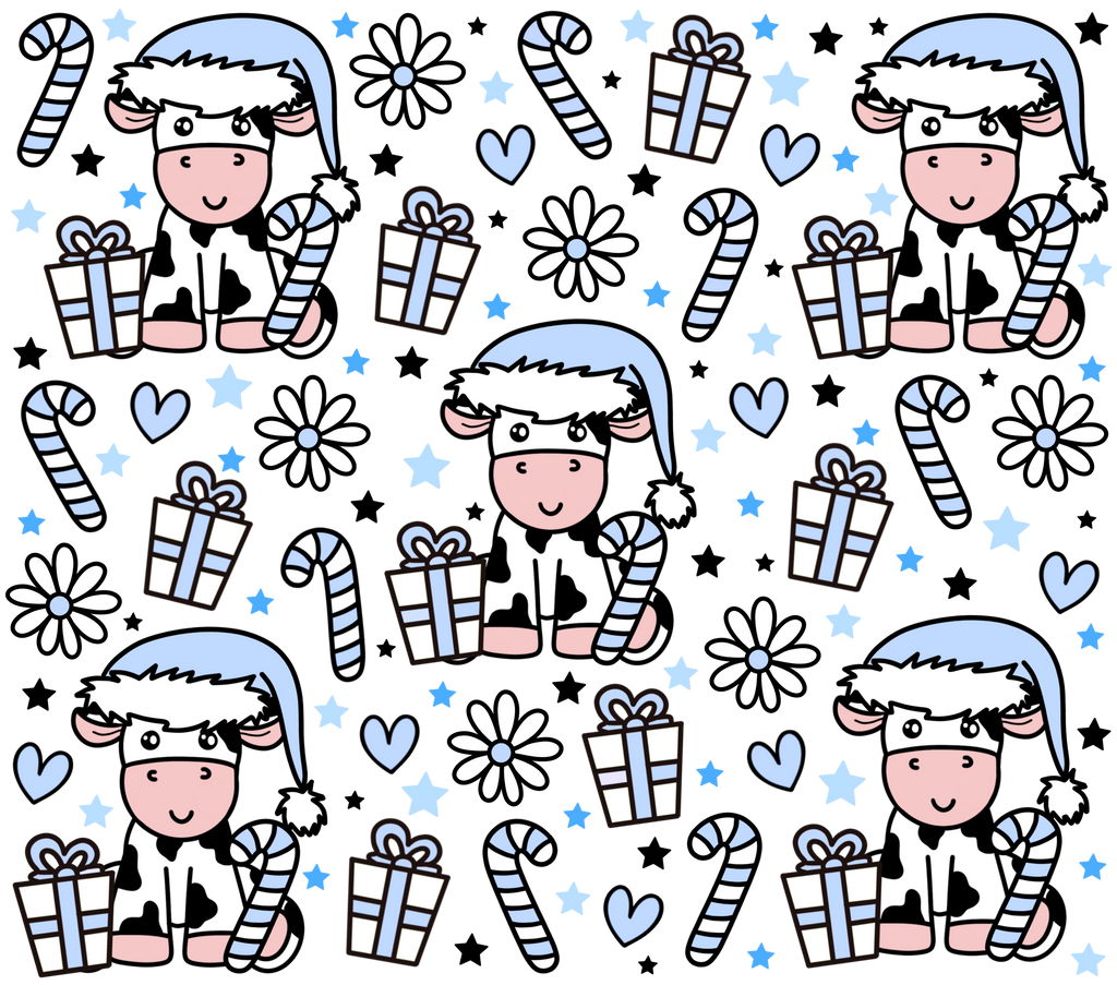 "Merry Moo Christmas" Kids Tumbler