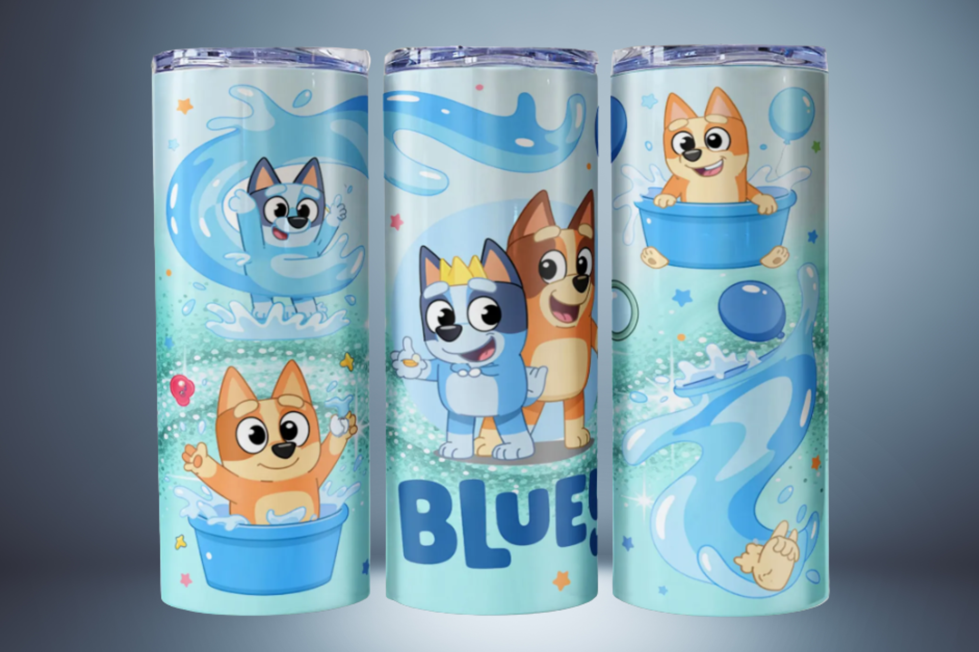 "Bluey" 15oz Tumbler - Splash-tastic Fun for Little Legends