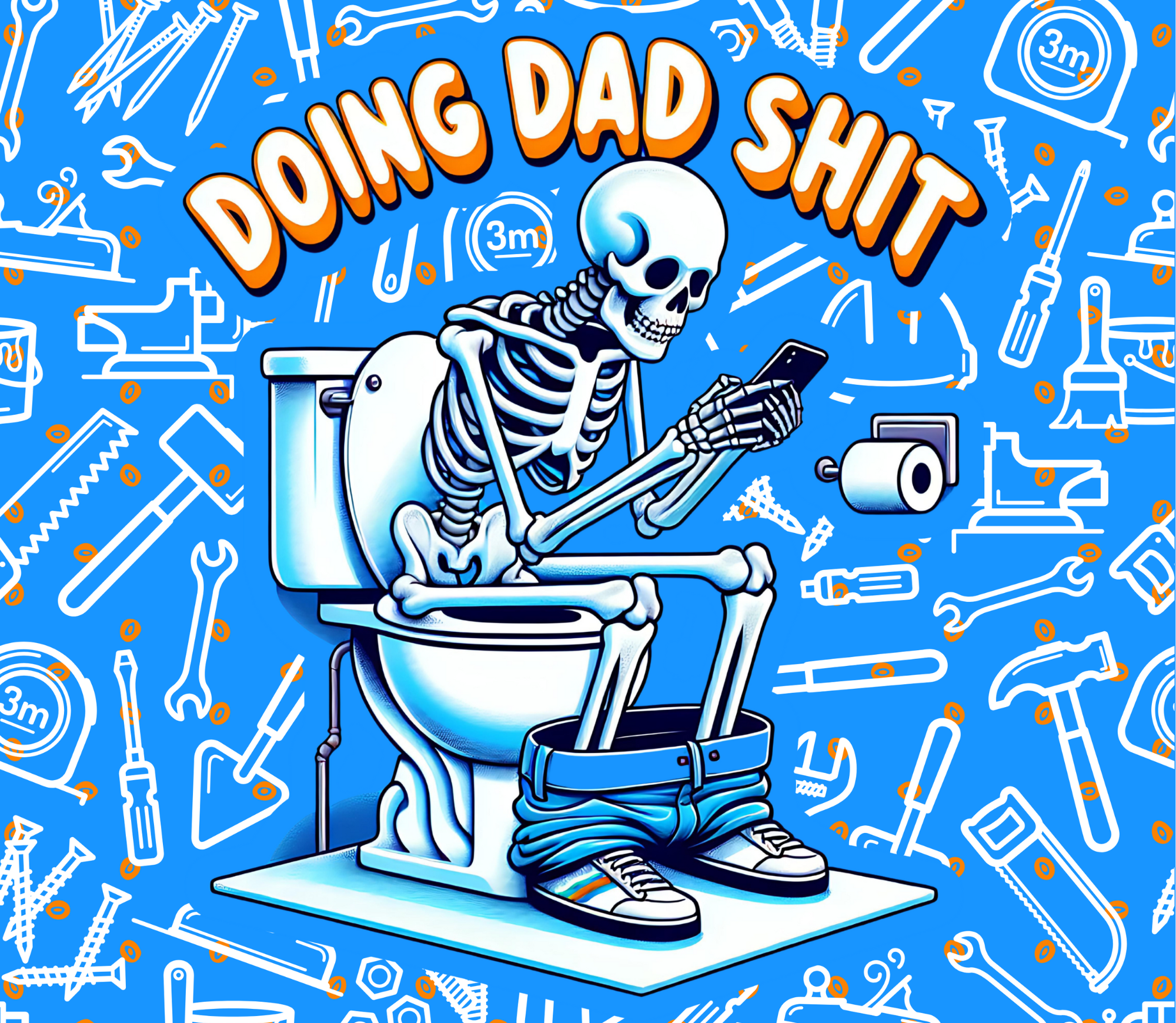 "Doing Dad Shit" Tumbler - Funny Dad Gift