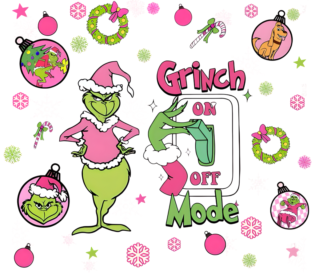 "Grinch Mode" Tumbler