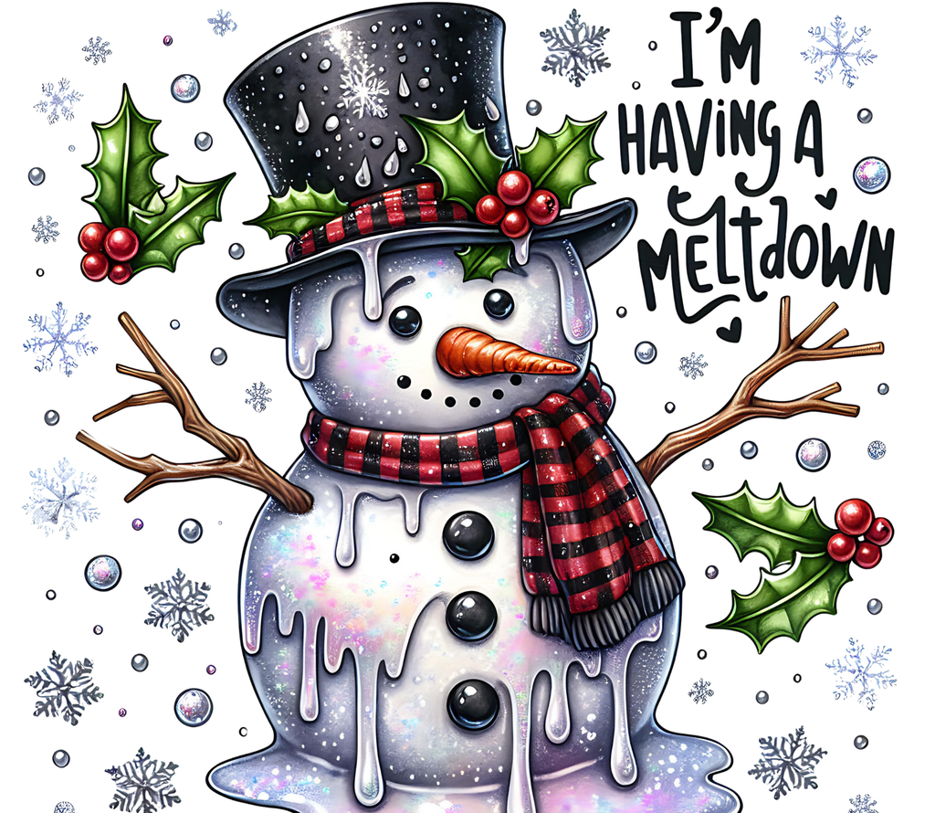 "I'm Having a Meltdown" Tumbler