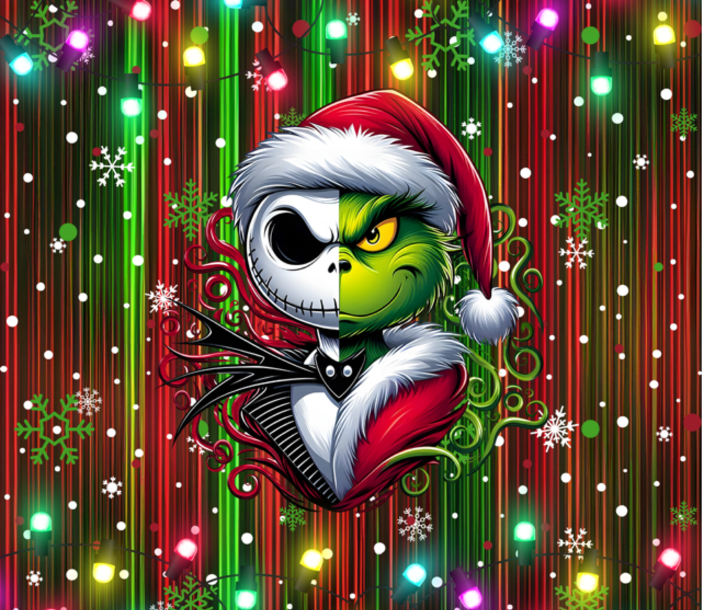 "Nightmare Elf/Grinch" Tumbler