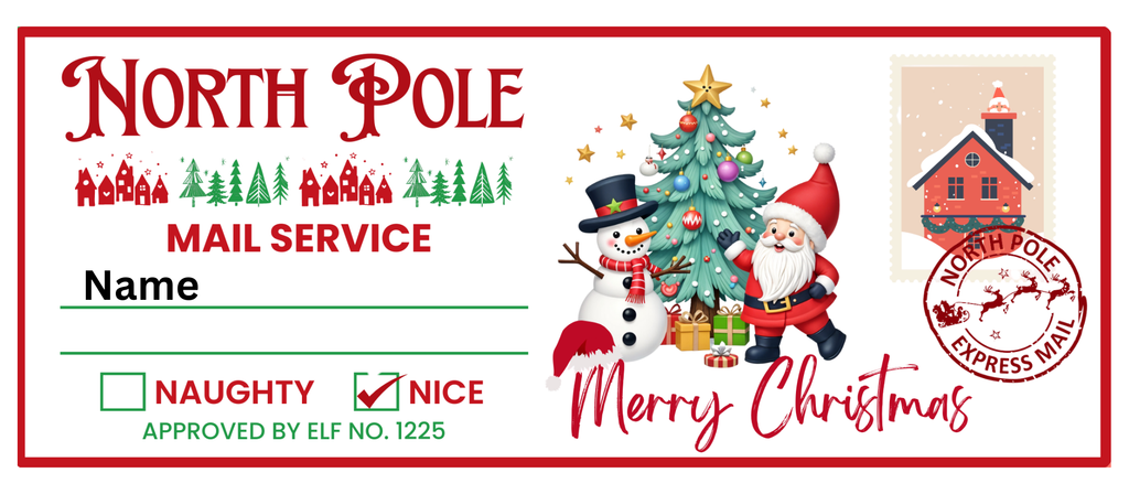 Personalised "North Pole" Mug