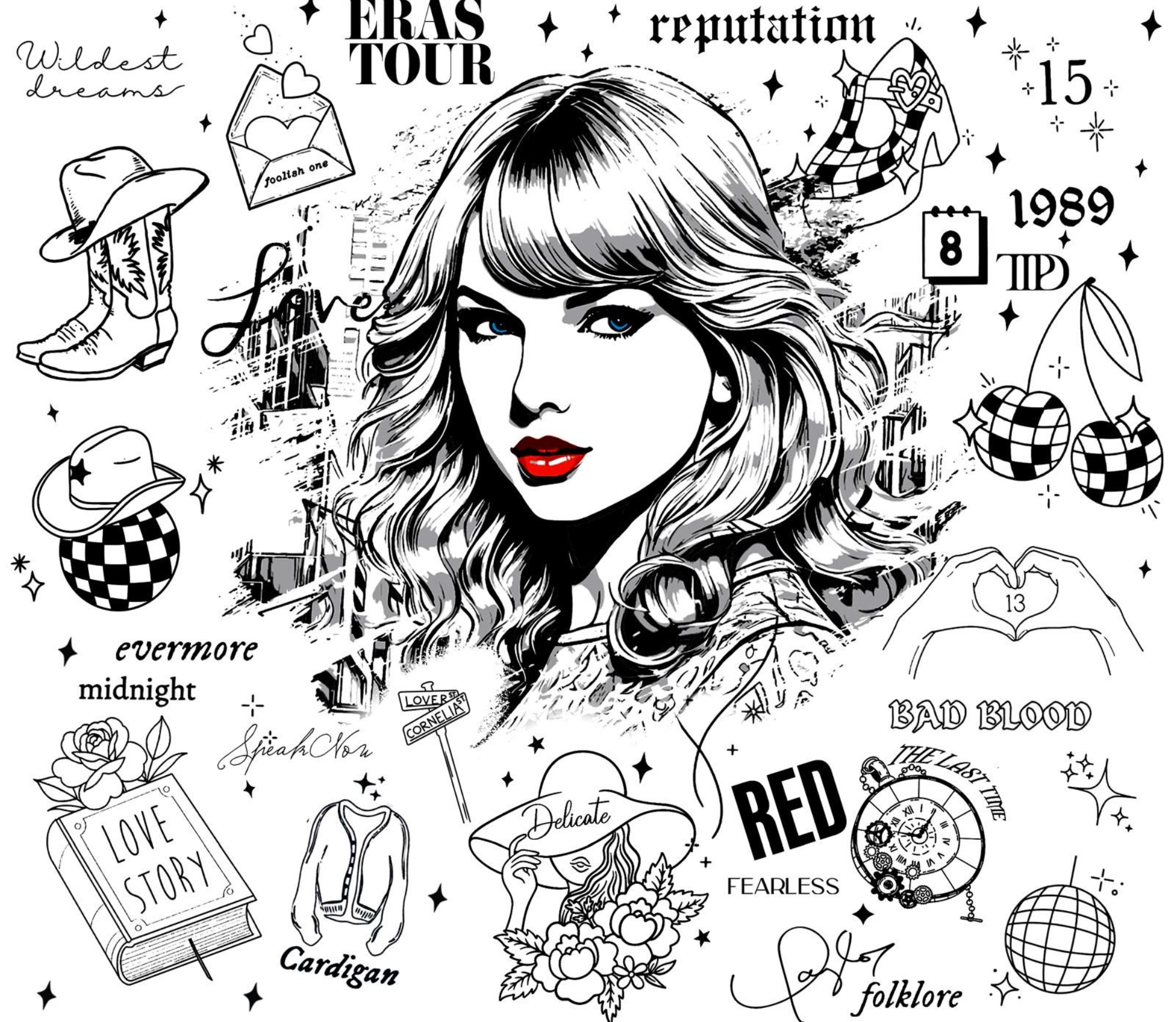 "Taylor Swift" Tumbler