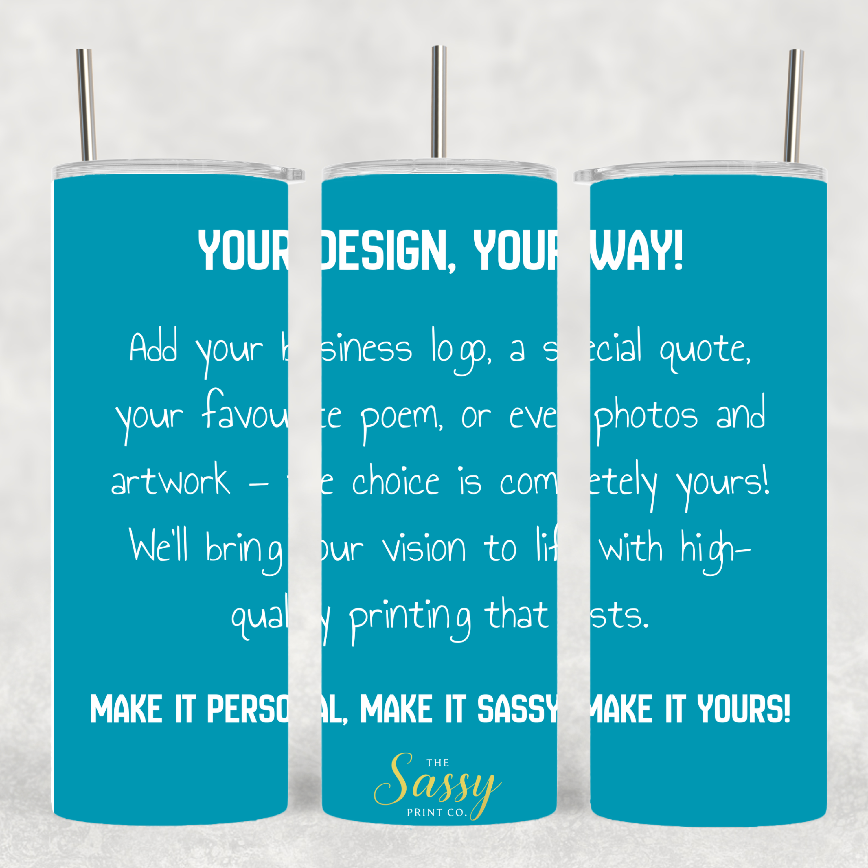 "Create Your Own" Custom Tumbler or Mug - Personalised Design Service