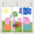 "Peppa Pig" Tumbler - Muddy Puddles Approved