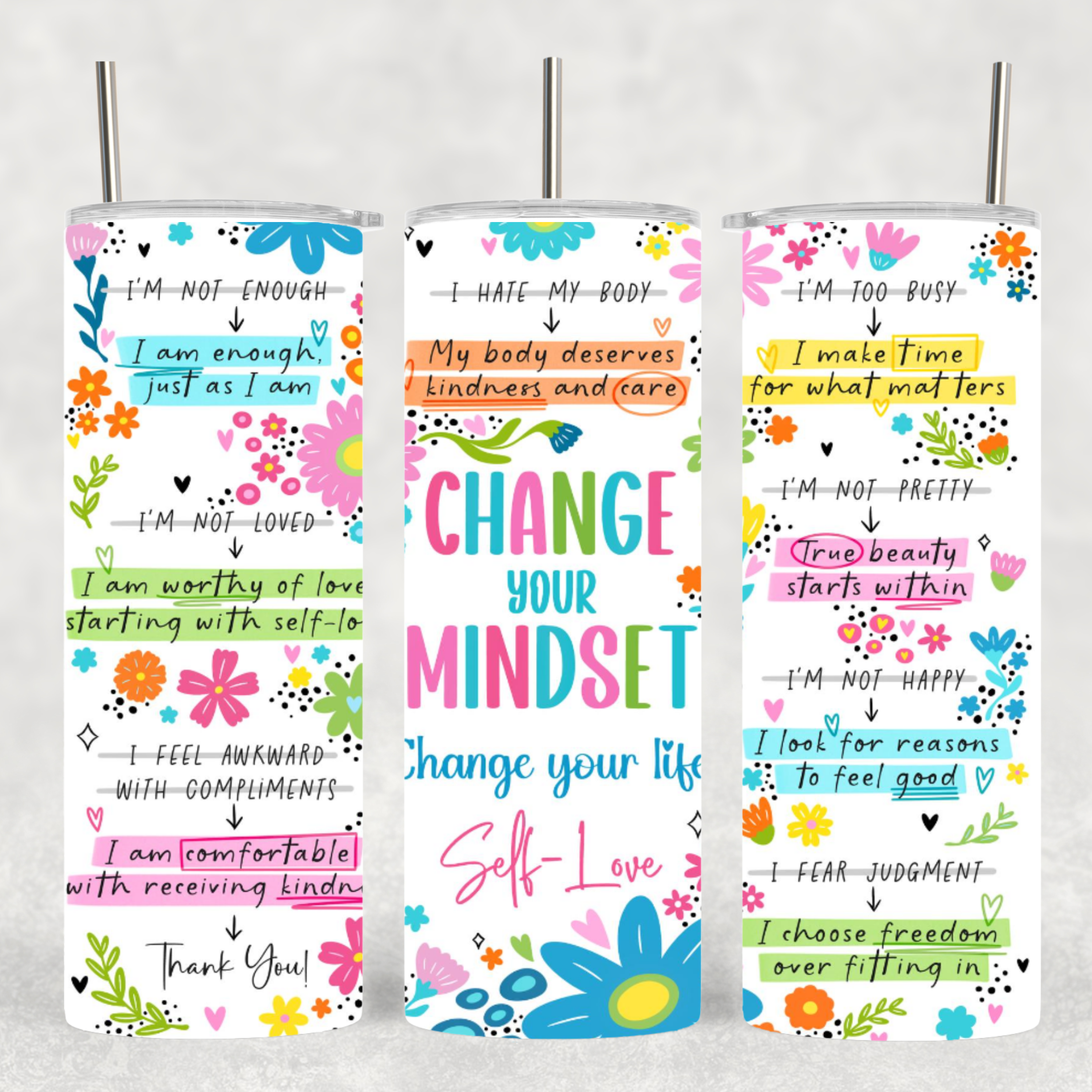 "Change your Mindset" Tumbler