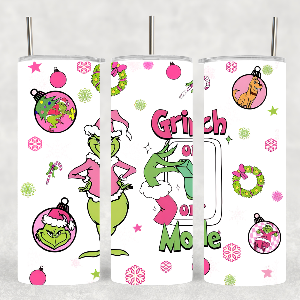 "Grinch Mode" Tumbler