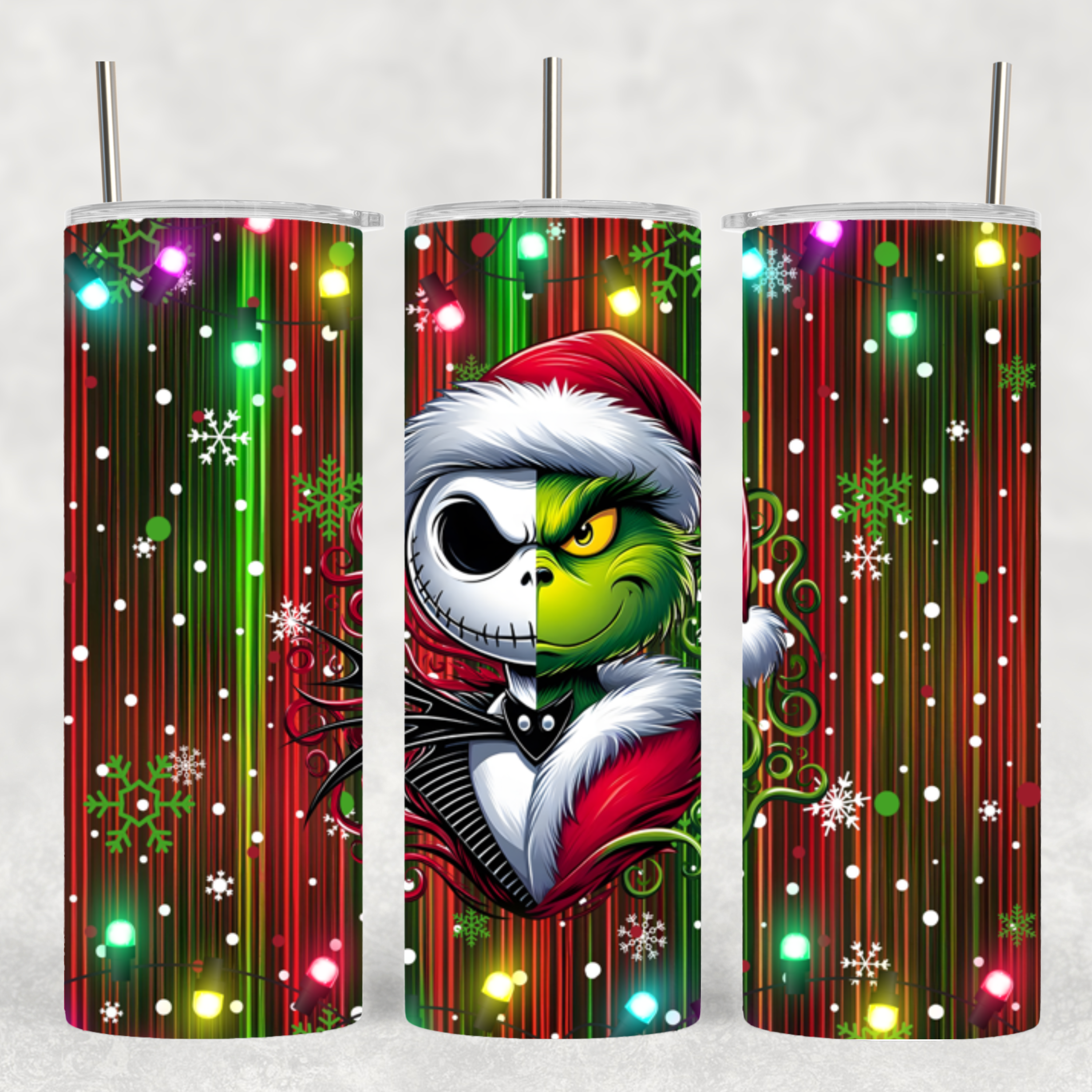 "Nightmare Elf/Grinch" Tumbler