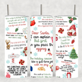 Santa "Pass me the Eggnog" Tumbler