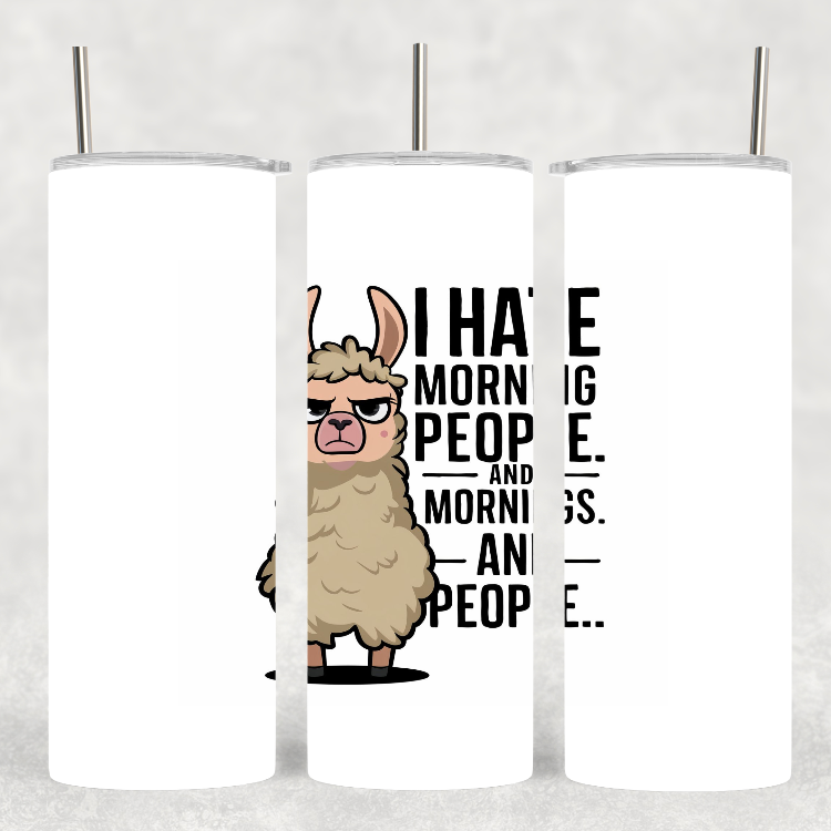 "Sheep - I hate mornings" Tumbler