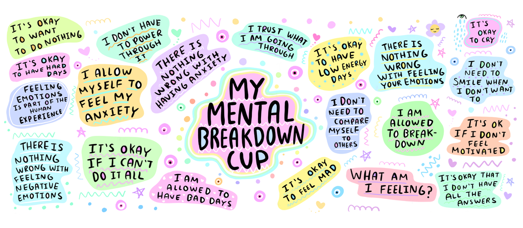 "My Mental Breakdown" Cup - Self-Care & Mental Health Mug
