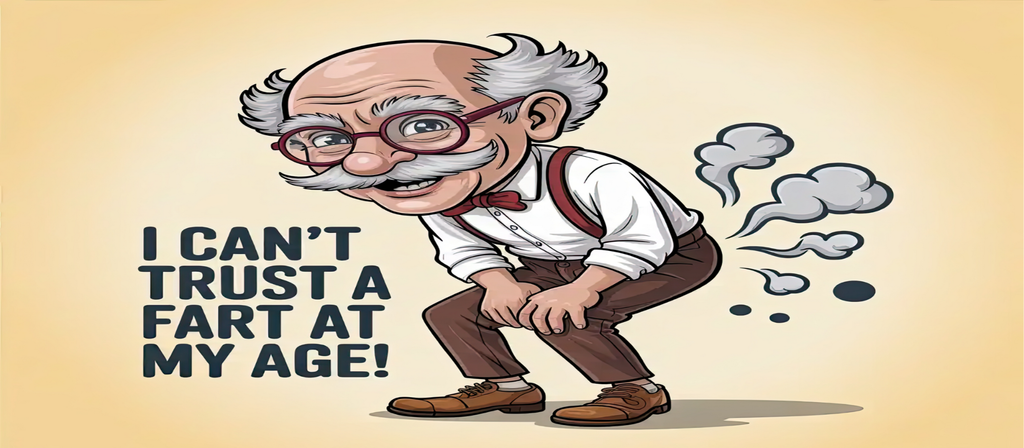 I Can't Trust a Fart at My Age Mug