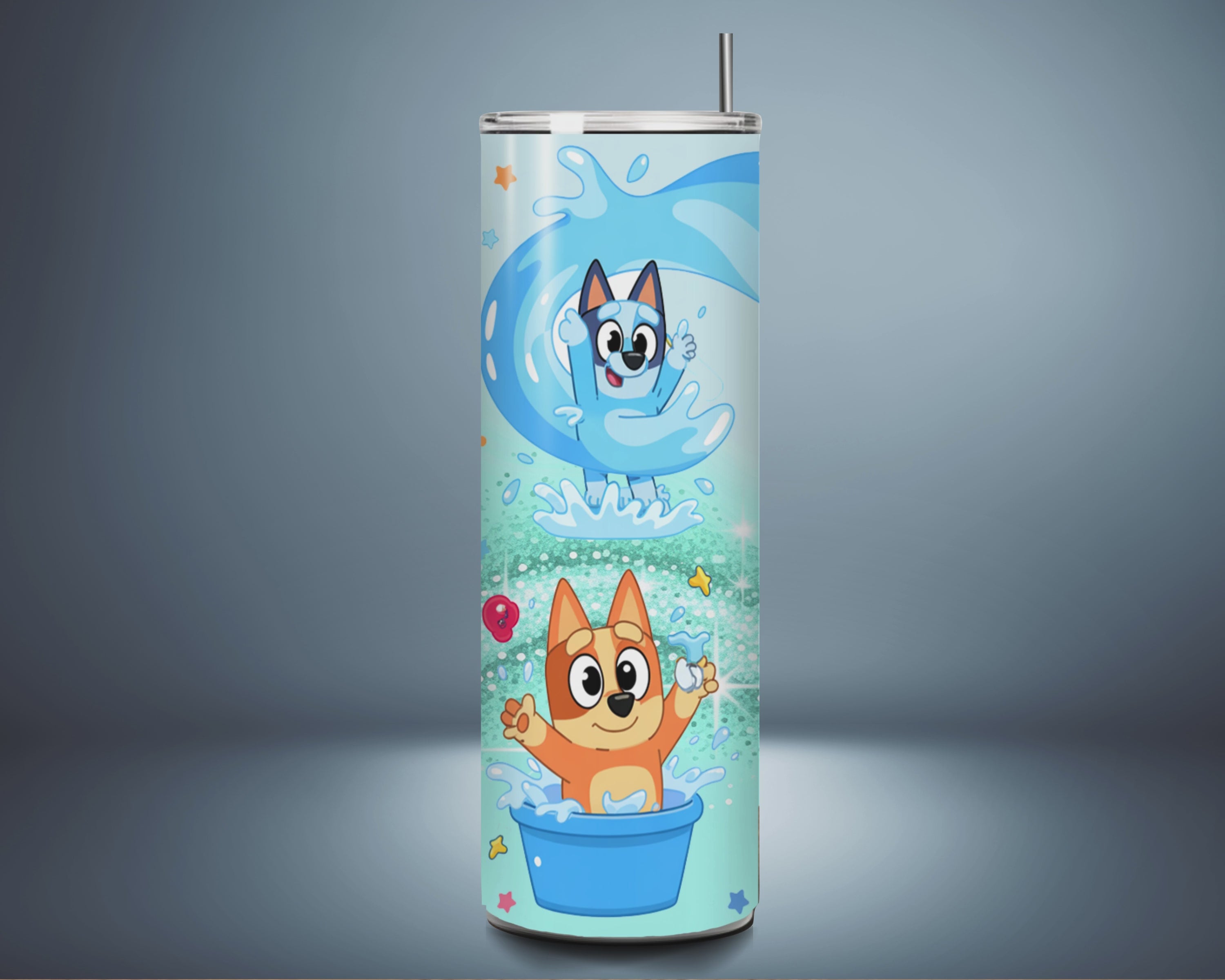 "Bluey" 15oz Tumbler - Splash-tastic Fun for Little Legends