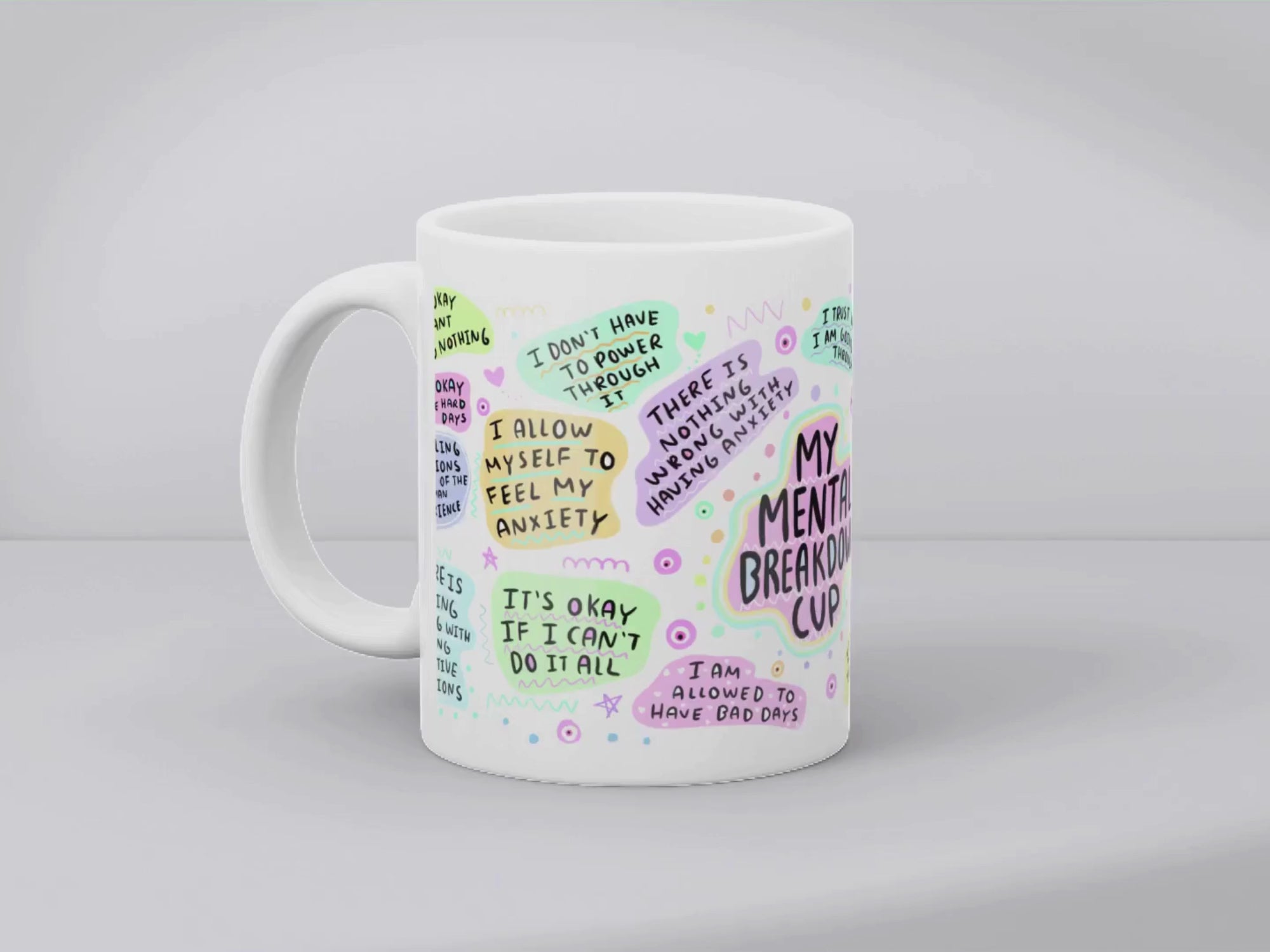"My Mental Breakdown" Cup - Self-Care & Mental Health Mug