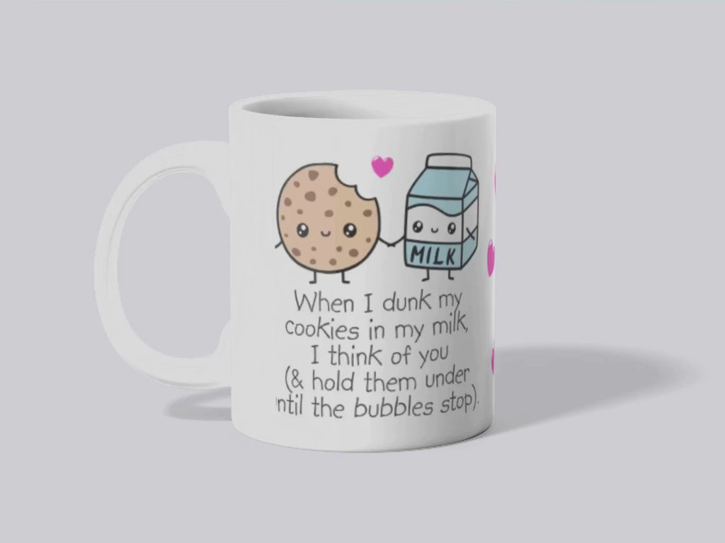 Dunk Mug - Funny "Cookie & Milk" Design
