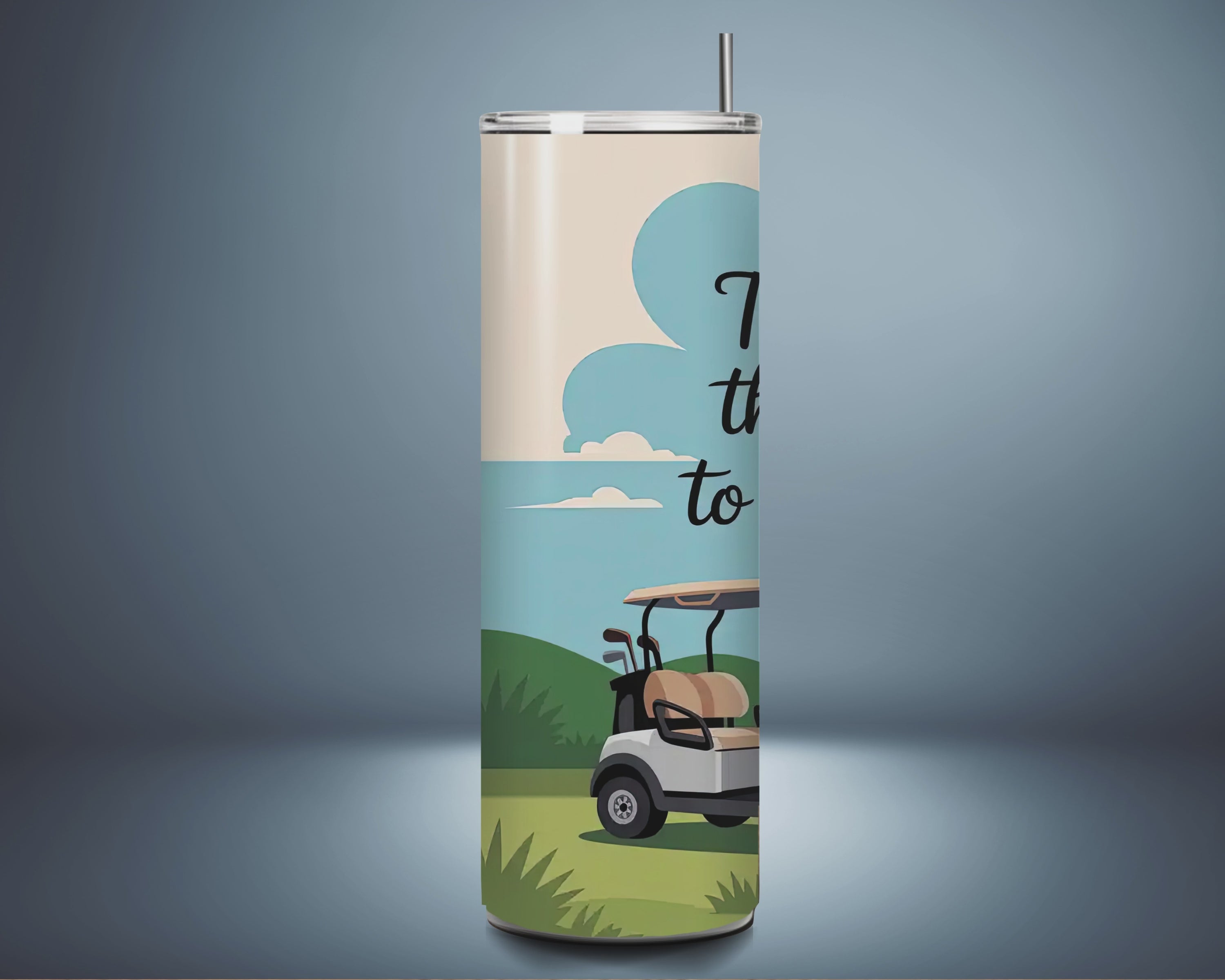 "The Older I Get The Harder It Is To Find My Balls" - Golf Tumbler