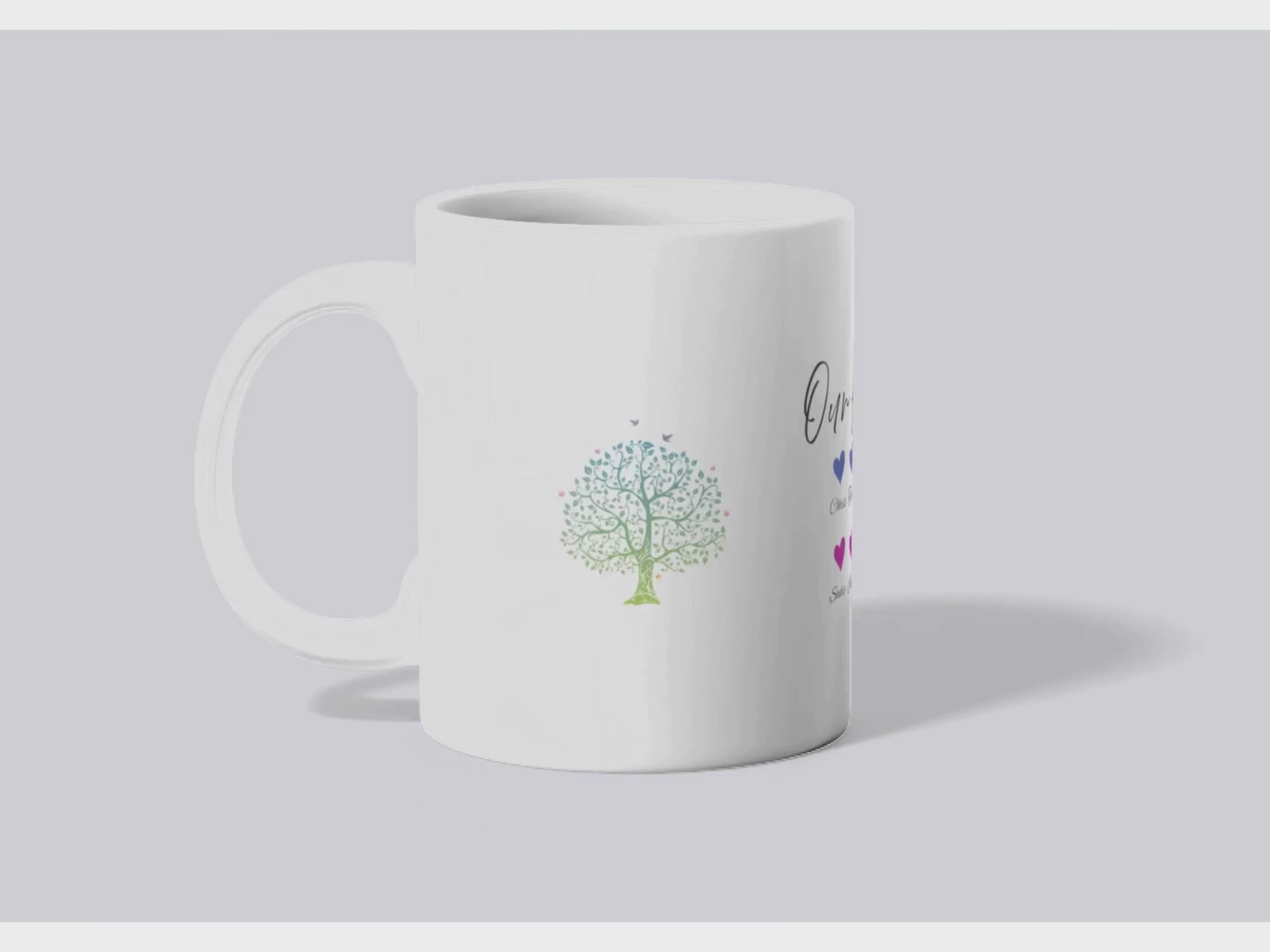Personalised 'Our Family' Mug