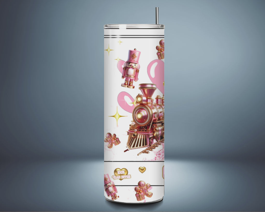 "Bad Bitch Christmas" Tumbler - Festive Sass in Every Sip