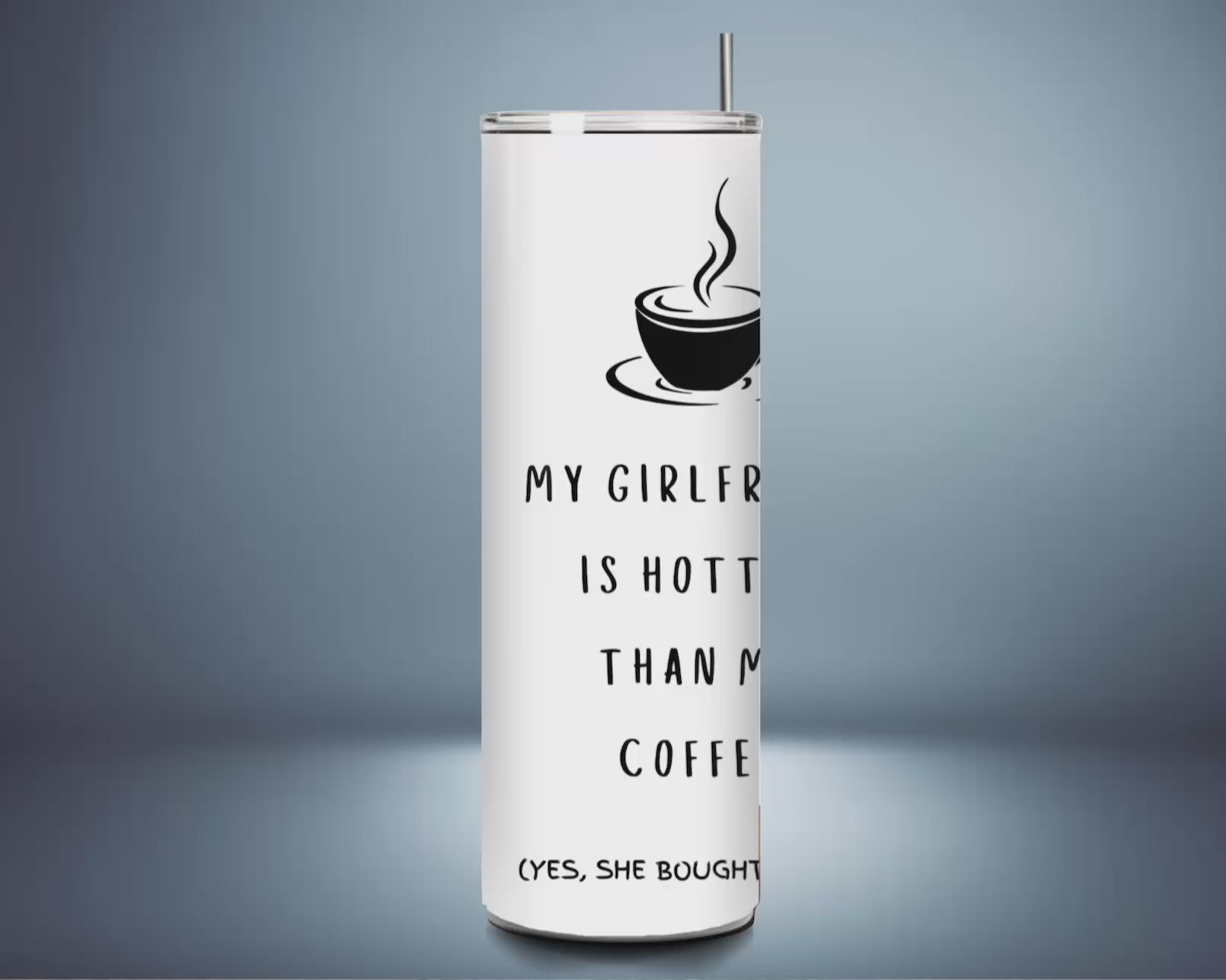 Personalised Funny Tumbler for Partner - Custom Relationship Gift